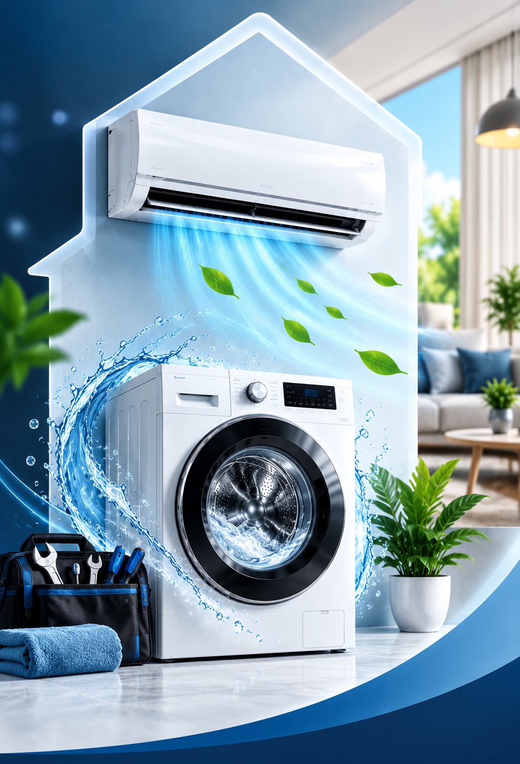 Professional AC, Washing Machine and Refrigerator Service